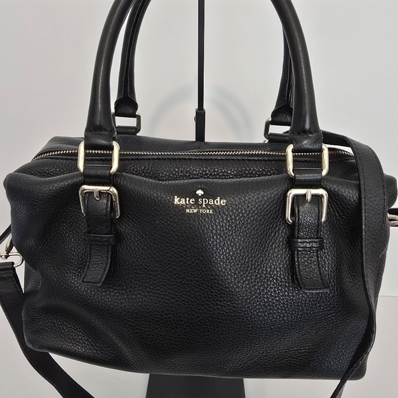 Kate Spade Black Leather Handbag - Picture 2 of 16